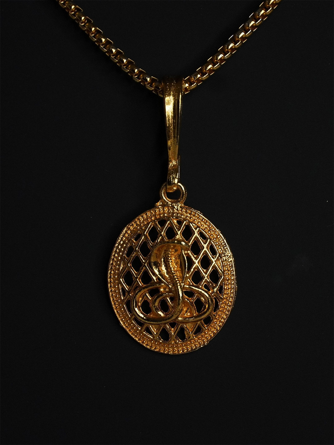 Japam Shiv Ji's Vasuki Snake Pendants With Chains