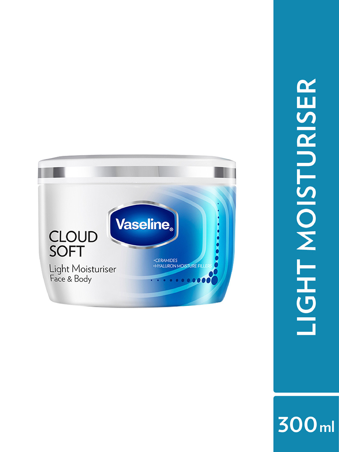 Vaseline Cloud Soft Non-Sticky Light Moisturiser - 300ml