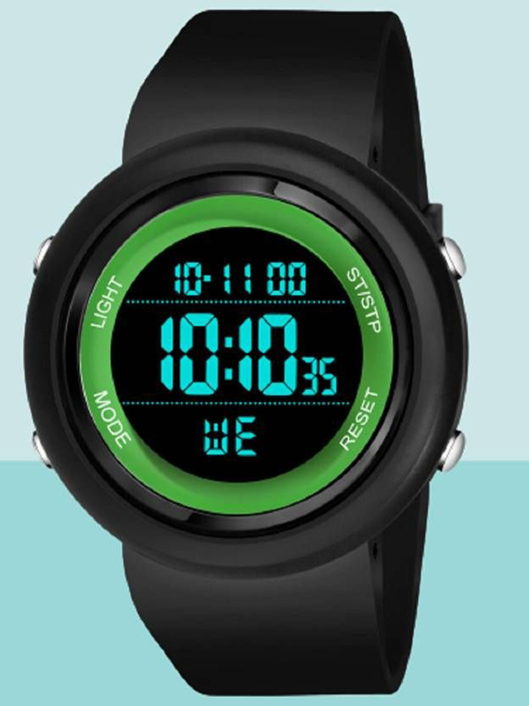 Hala Men Printed Dial Digital Watch ben Green