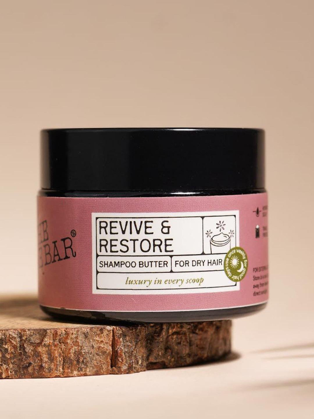 The Bare Bar Revive & Restore Shampoo Butter - 50 g