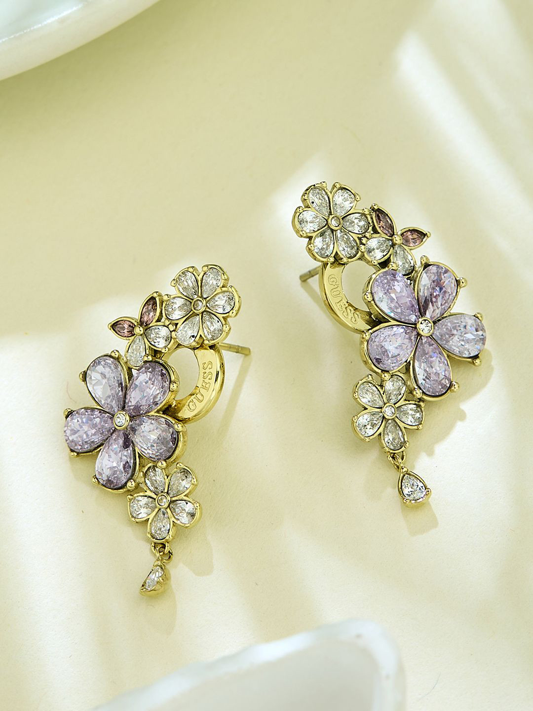 Women Huggie Me Gold-Plated Stainless Steel Earrings