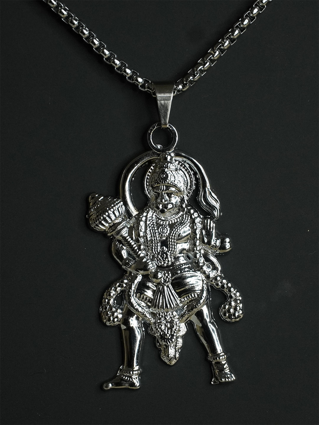 Japam Hanuman Pendant With Chain