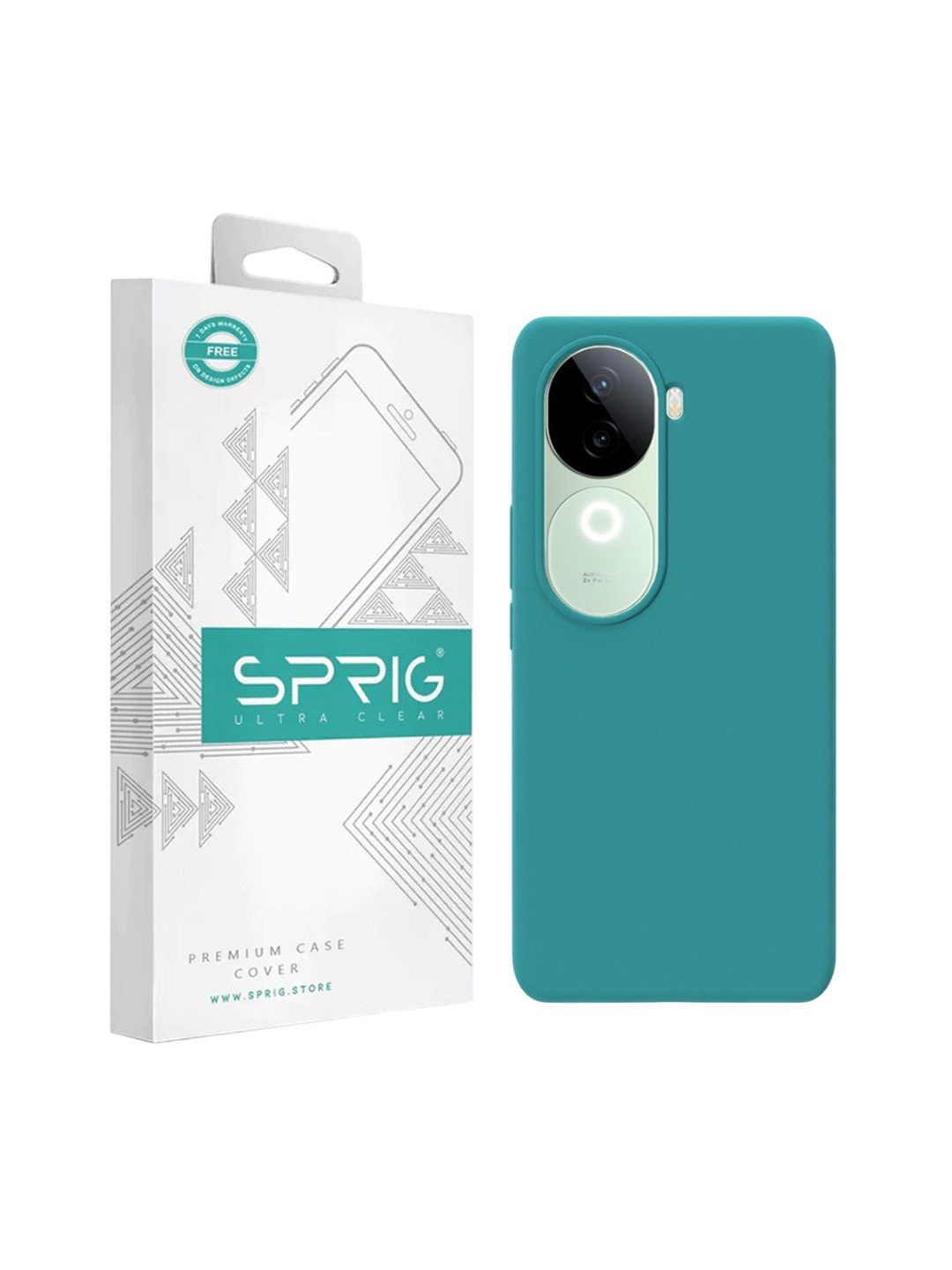 SPRIG vivo V40E Liquid Silicone Back Cover