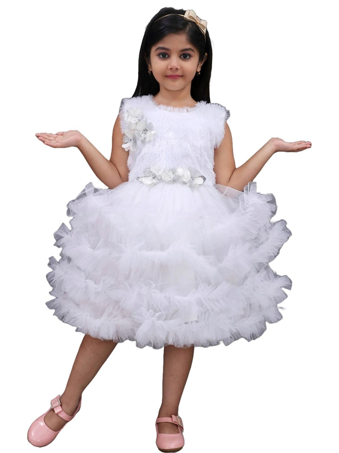 MODERN DREAM Girls White Dresses