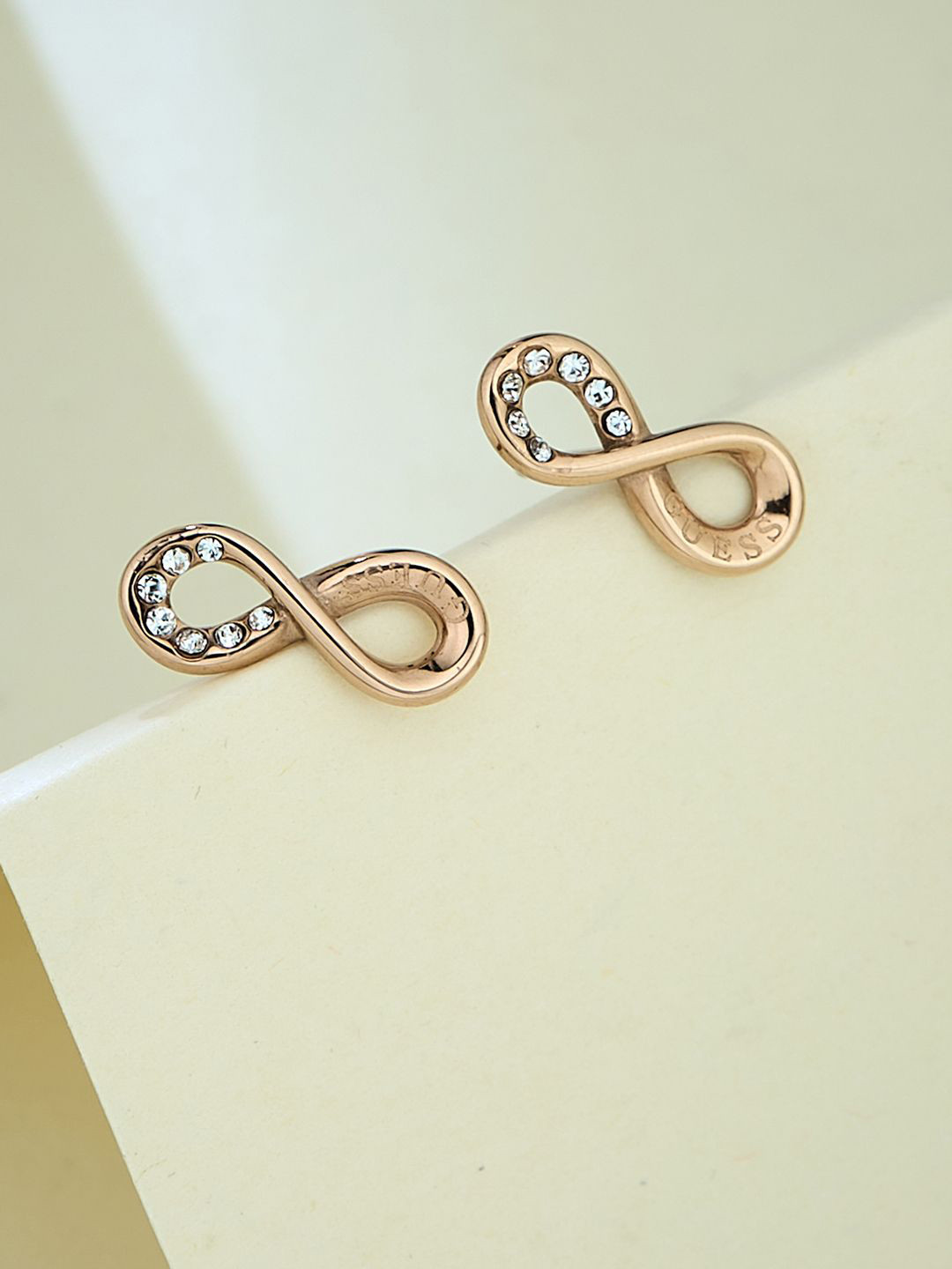 Women Endless Dream Gold-Plated Stainless Steel Earrings