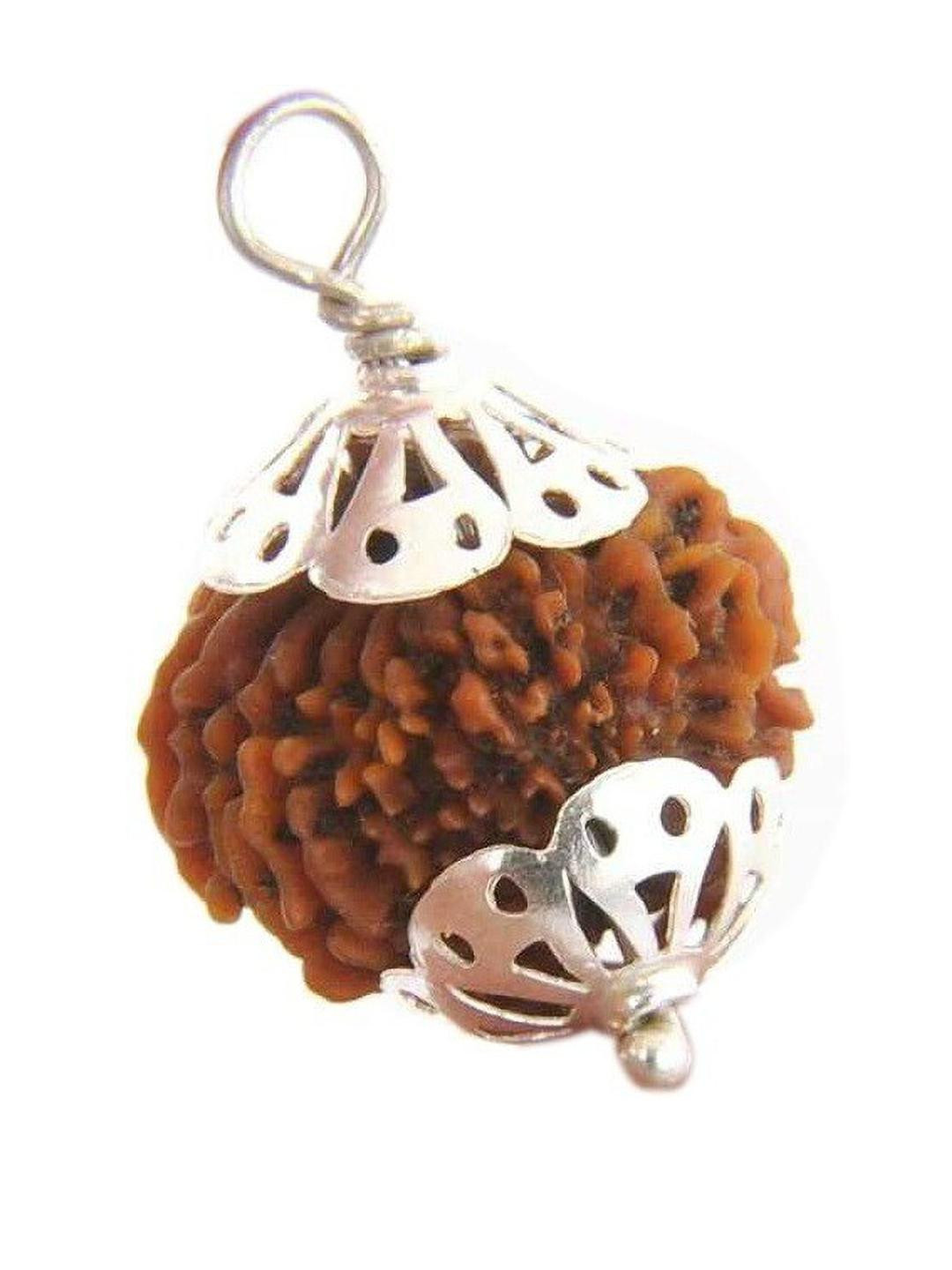 Divine souvenirs Rudraksha Wood Pendant