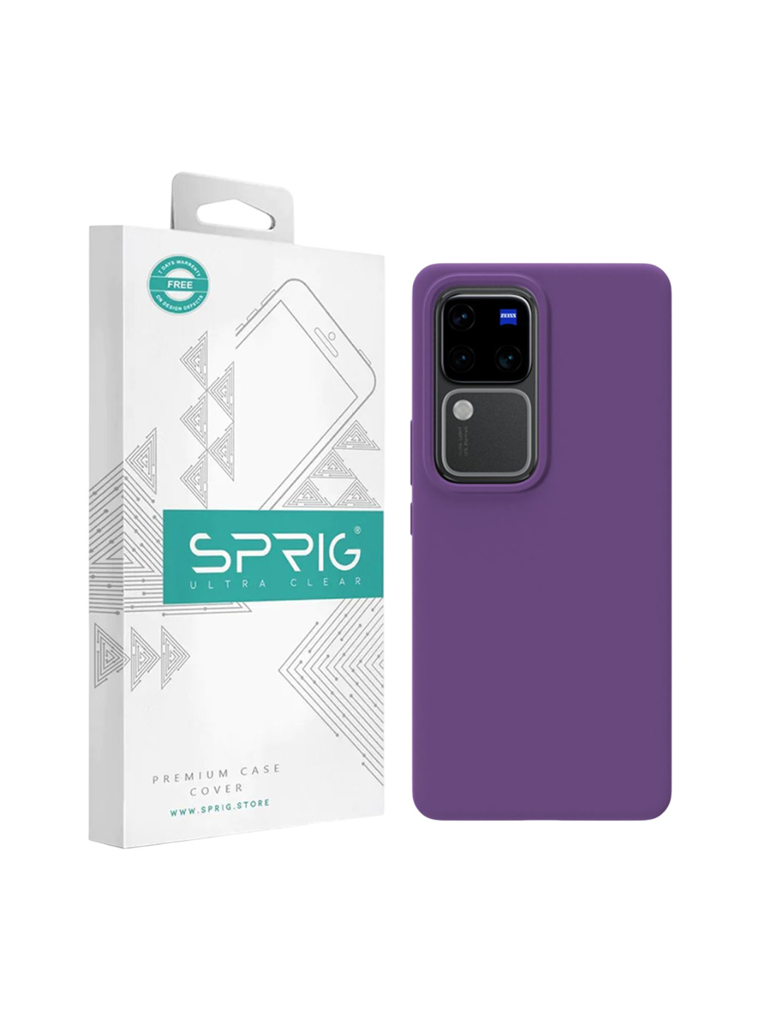 SPRIG vivo v30 Pro Liquid Silicone Back Cover