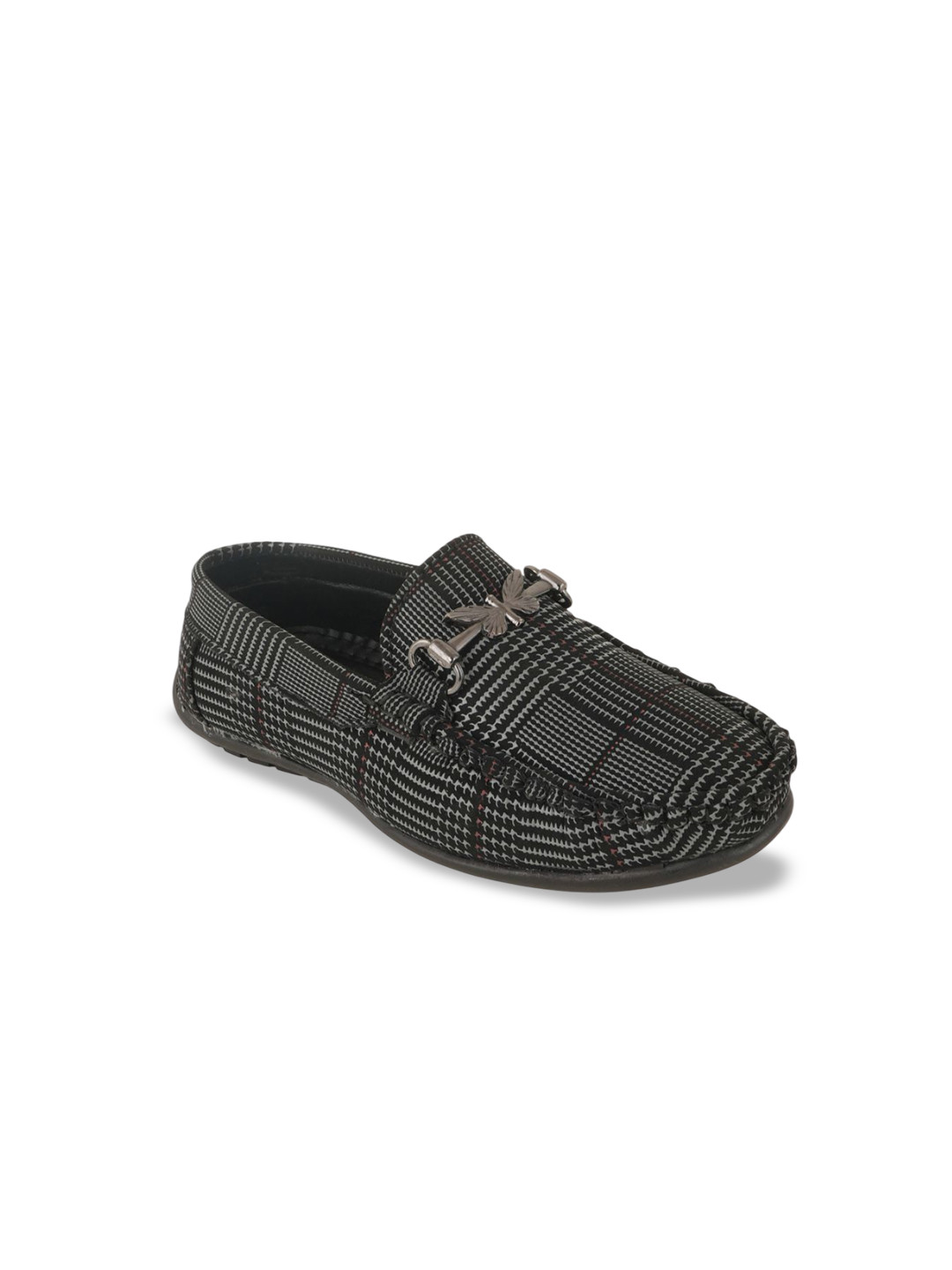 ZOOMBIE Boys Printed Horsebit Loafers