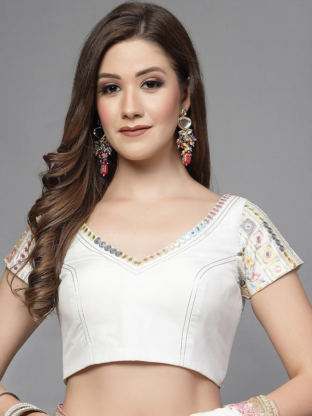 Utsav Fashion Embroidered Saree Blouse