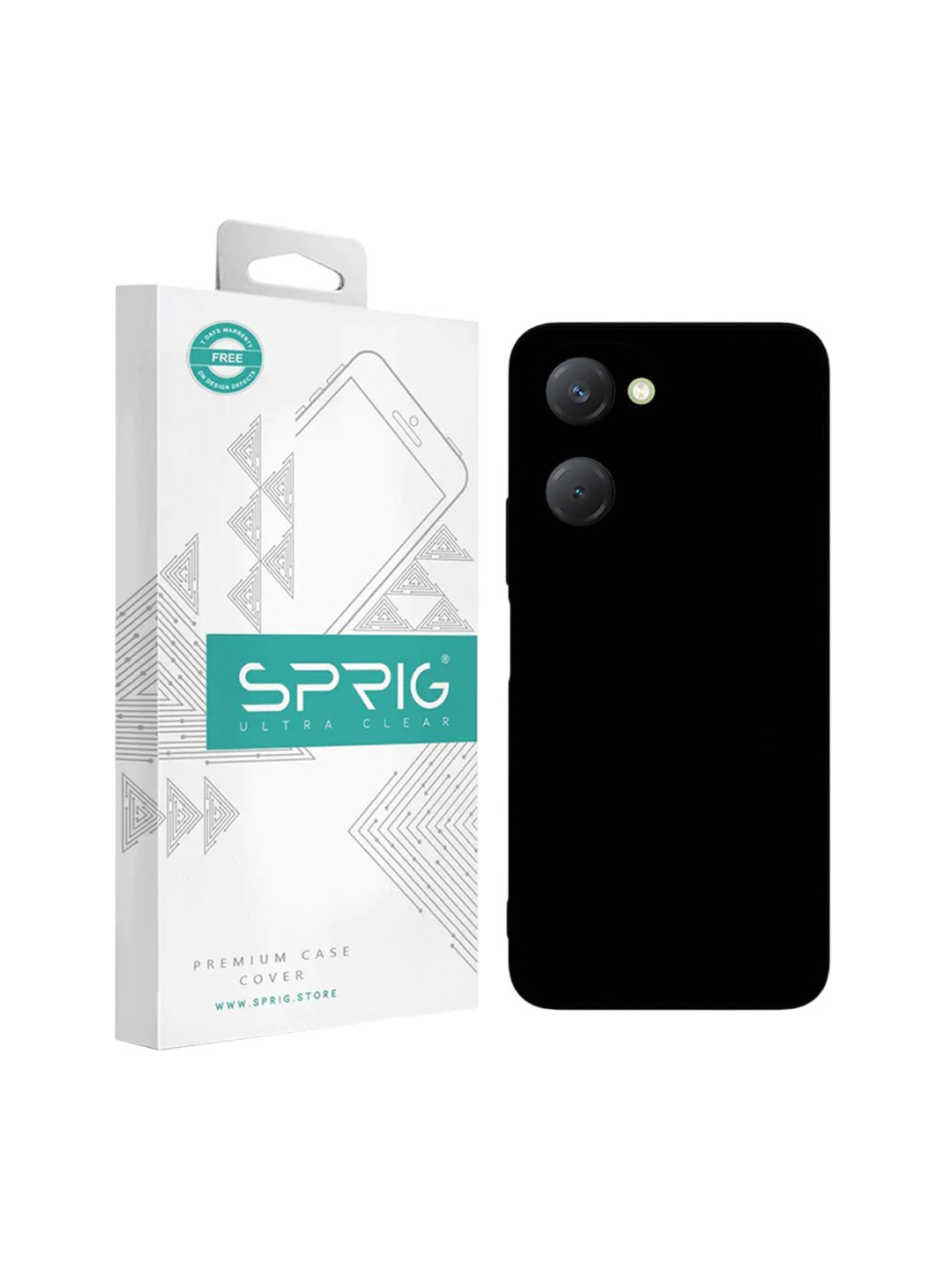 SPRIG vivo T3 Lite TPU Matte Back Cover