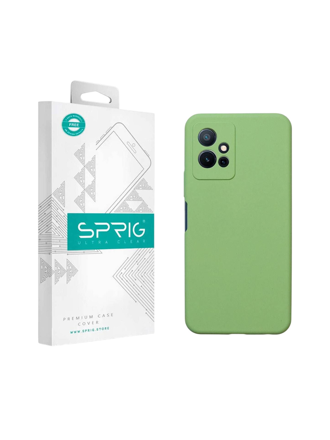 SPRIG vivo Y75 5G Liquid Silicone Back Cover