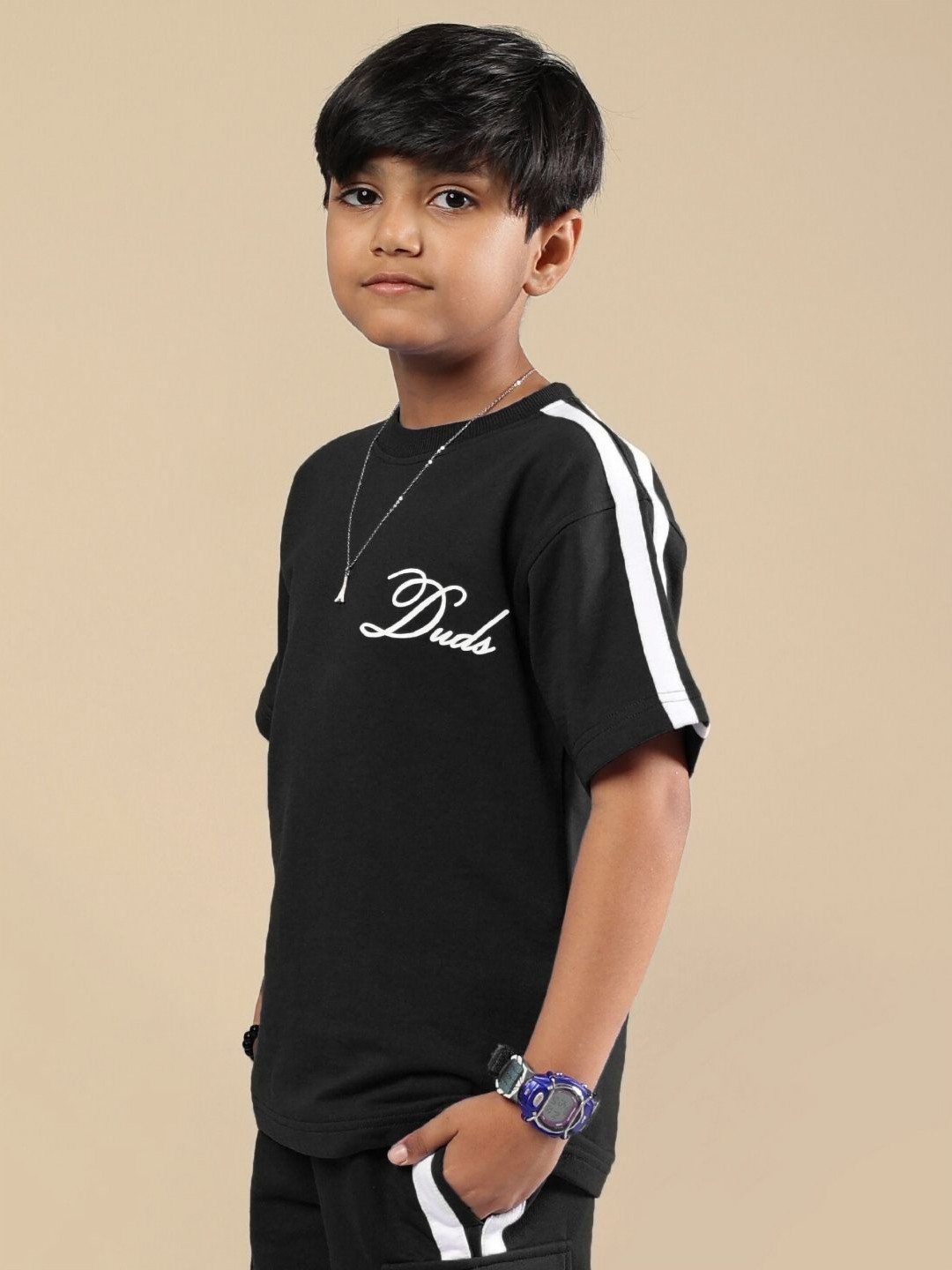 WEARDUDS SCOTIA Kids Printed Regular Fit Pure Cotton T-shirt