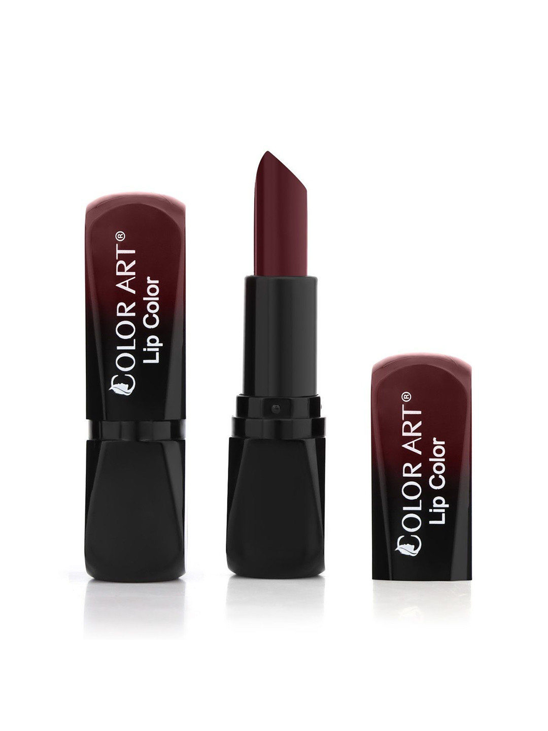 Color Art Long Lasting Glossy Matte Hydrating & Moisturizing Lipstick - 4g - Dark Maroon
