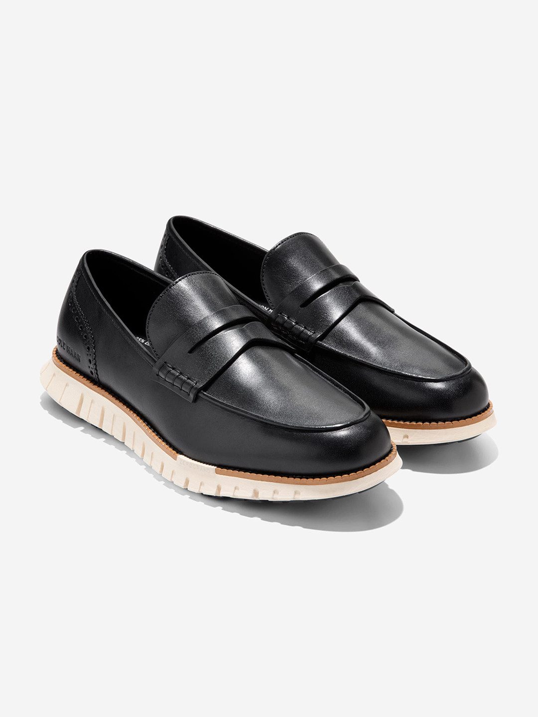 Cole Haan Men ZEROGRAND REMASTERED PENNY Black Loafers