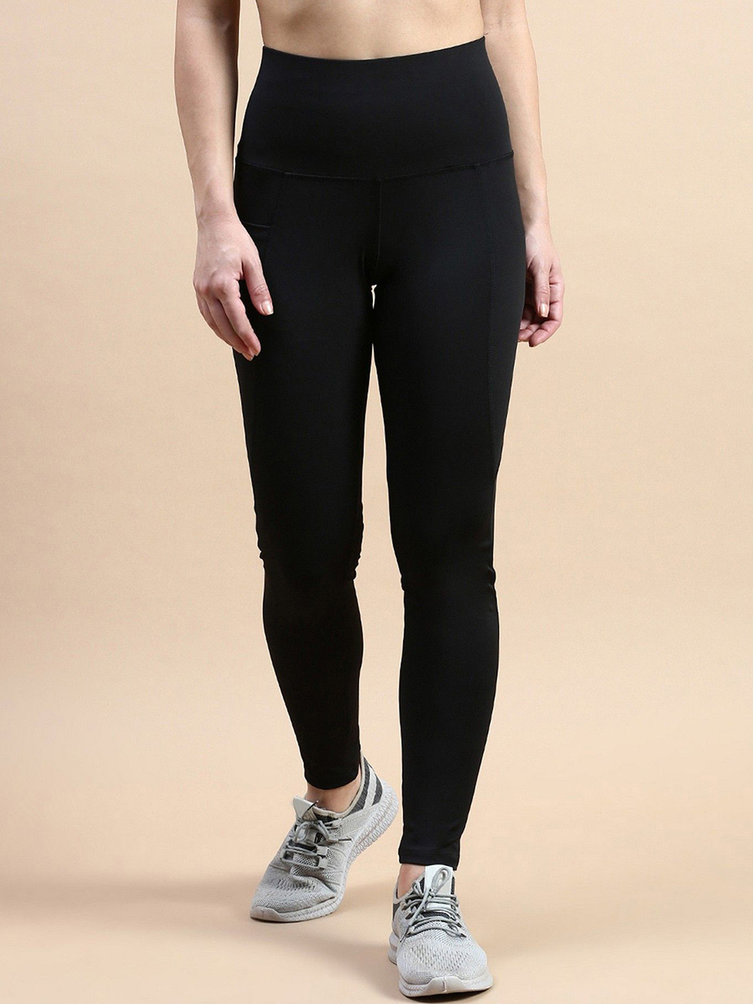 Kaali Peeli High Waist Compression Fit Rapid-Dry Tights