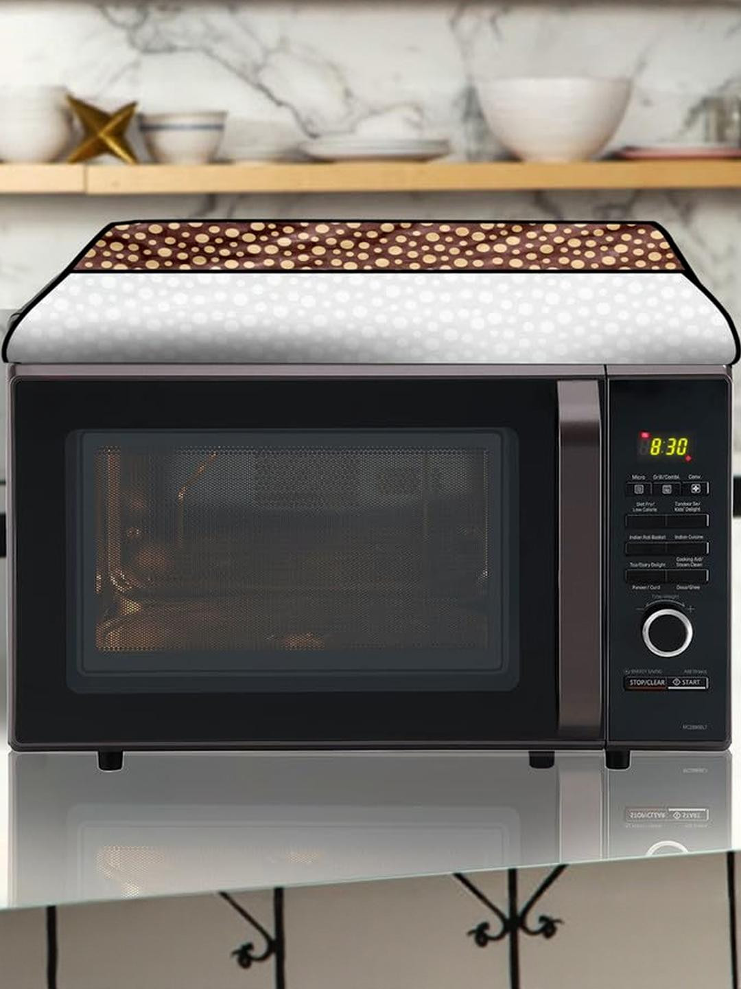 The Furnishing Tree PVC Waterproof Microwave Oven Cover  for Panasonic 27 L Convection NN