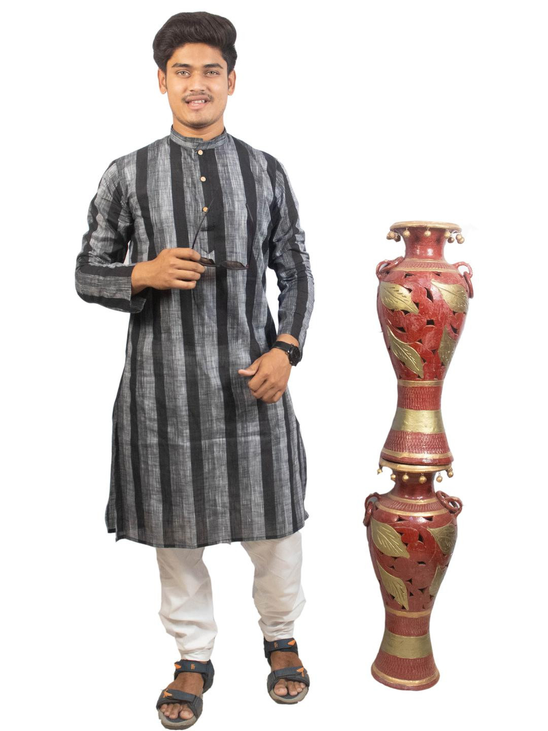 AMR Garments Men Handloom Kurta