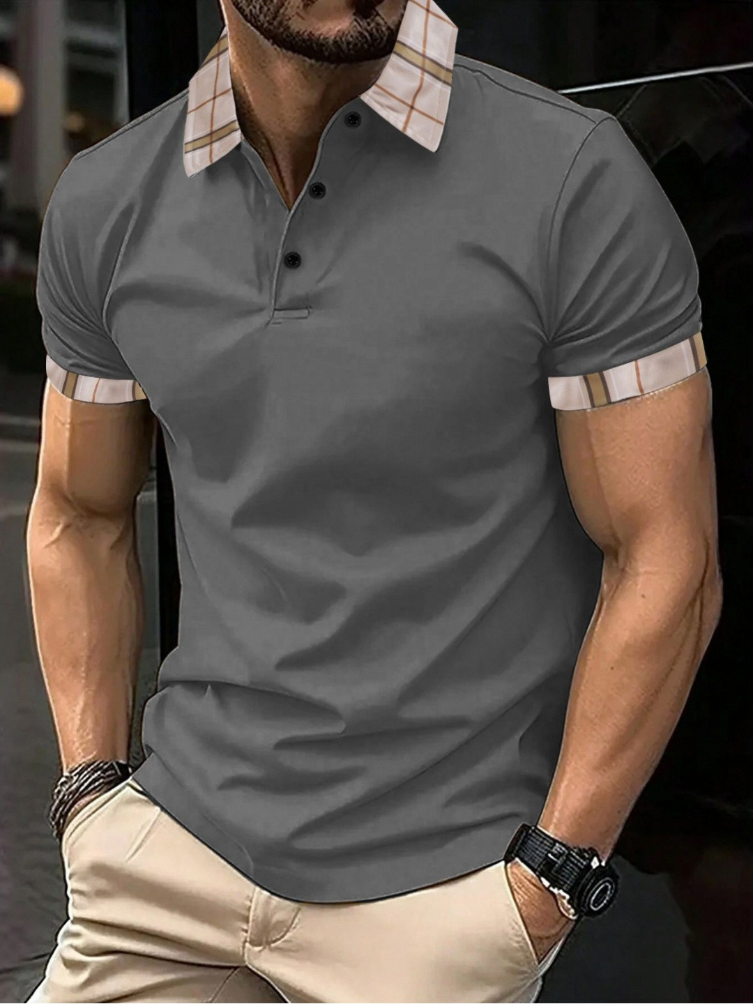 StyleCast x Revolte Polo Collar T-shirt