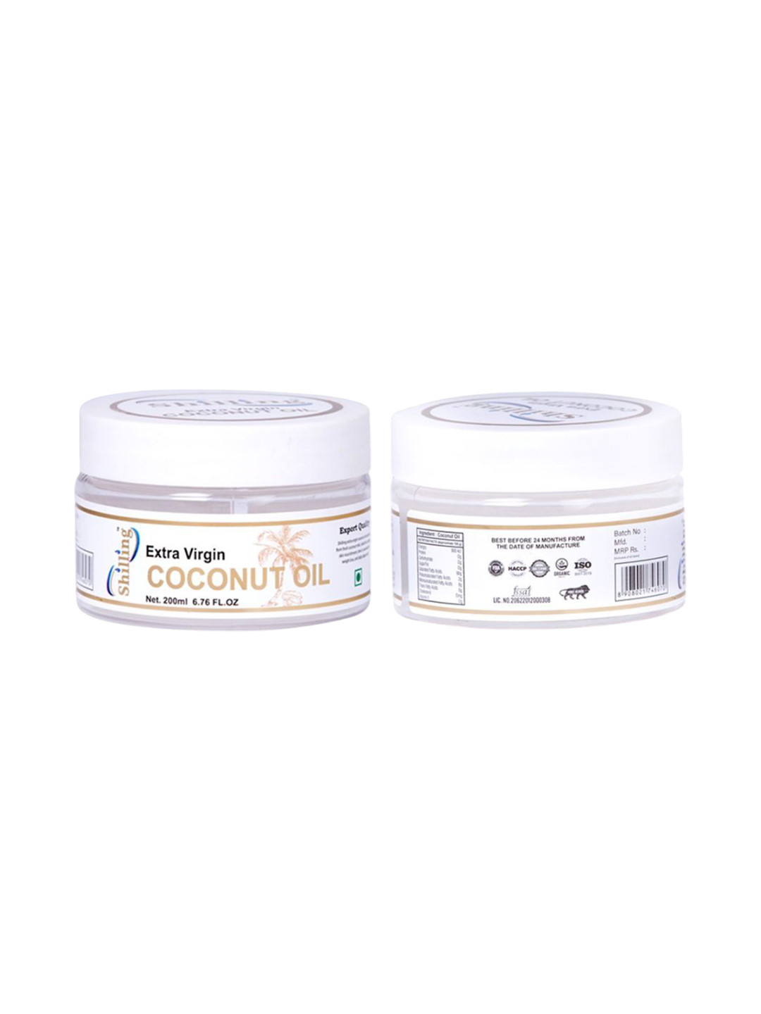 SHILLING Extra Virgin Coconut Oil - 200 ml