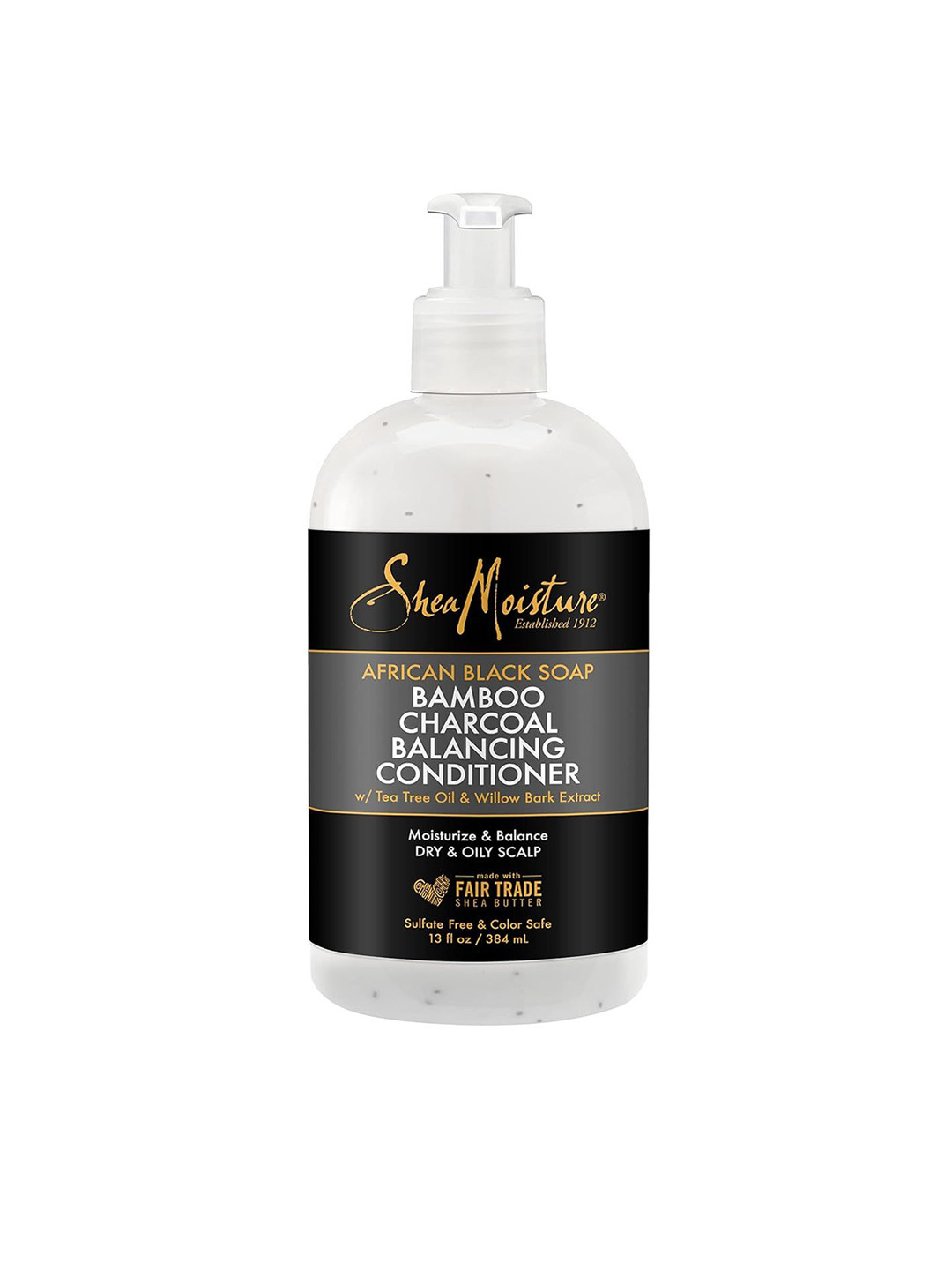 SHEA MOISTURE African Black Soap Bamboo Charcoal Balancing Conditioner - 384 ml