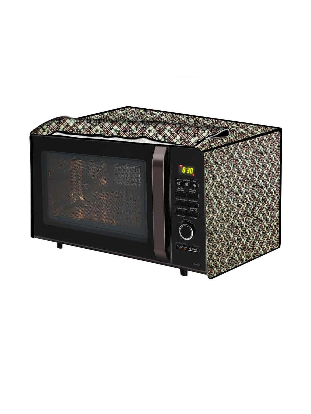 The Furnishing Tree PVC Waterproof Microwave Oven Cover Compatible for 25 L Convection 25BC4 Luxury