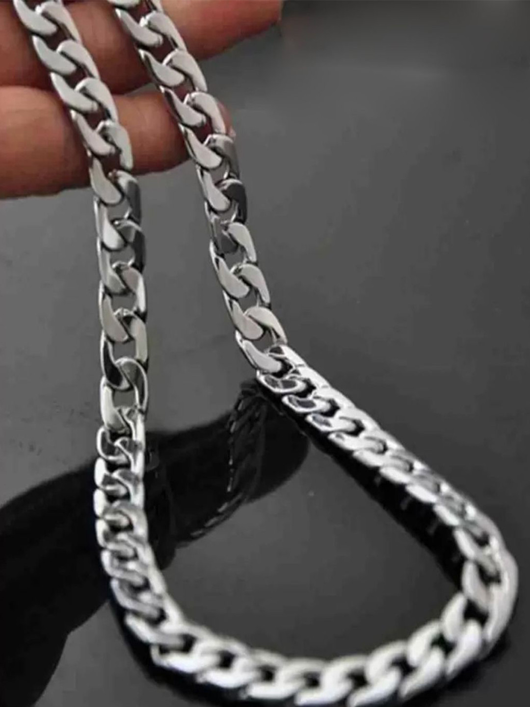 Beadzzz Silver-Plated Minimal Chain