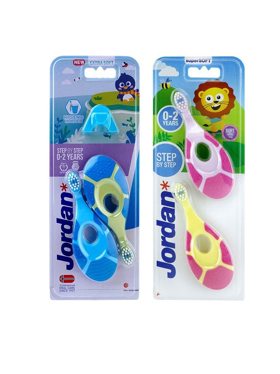 Jordan Kids Set Of 4 Ultra Soft Bristles Baby Toothbrush