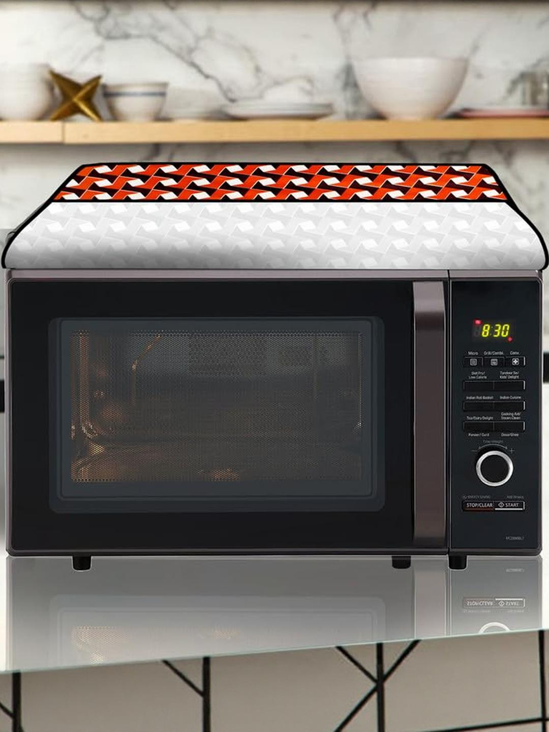 PVC Waterproof Microwave Oven Cover Compatible for Borosil Prima 25 Liter 1500