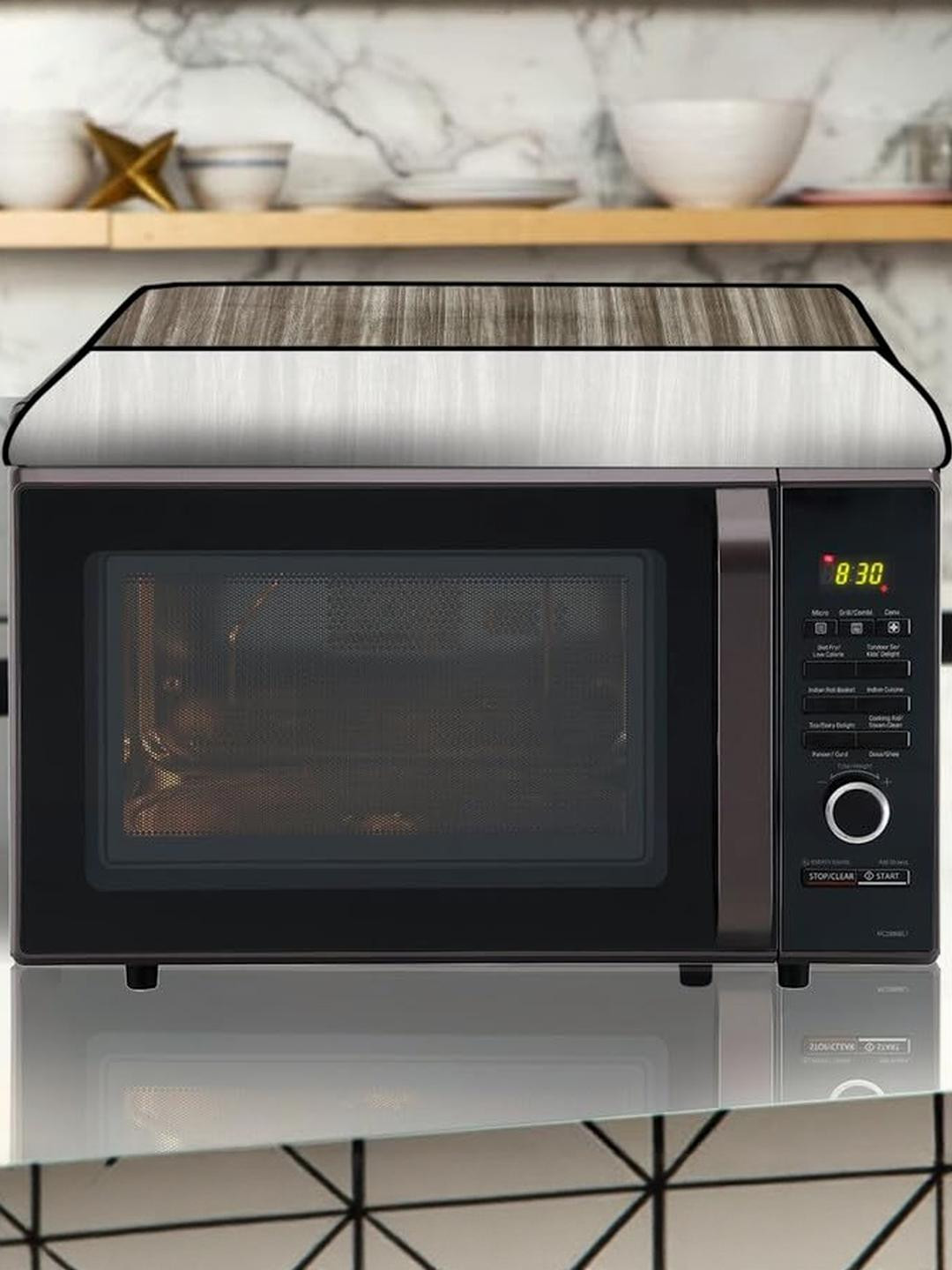 The Furnishing Tree PVC Waterproof Microwave Oven Cover Compatible for Onida 23 L Convection MO23CJ