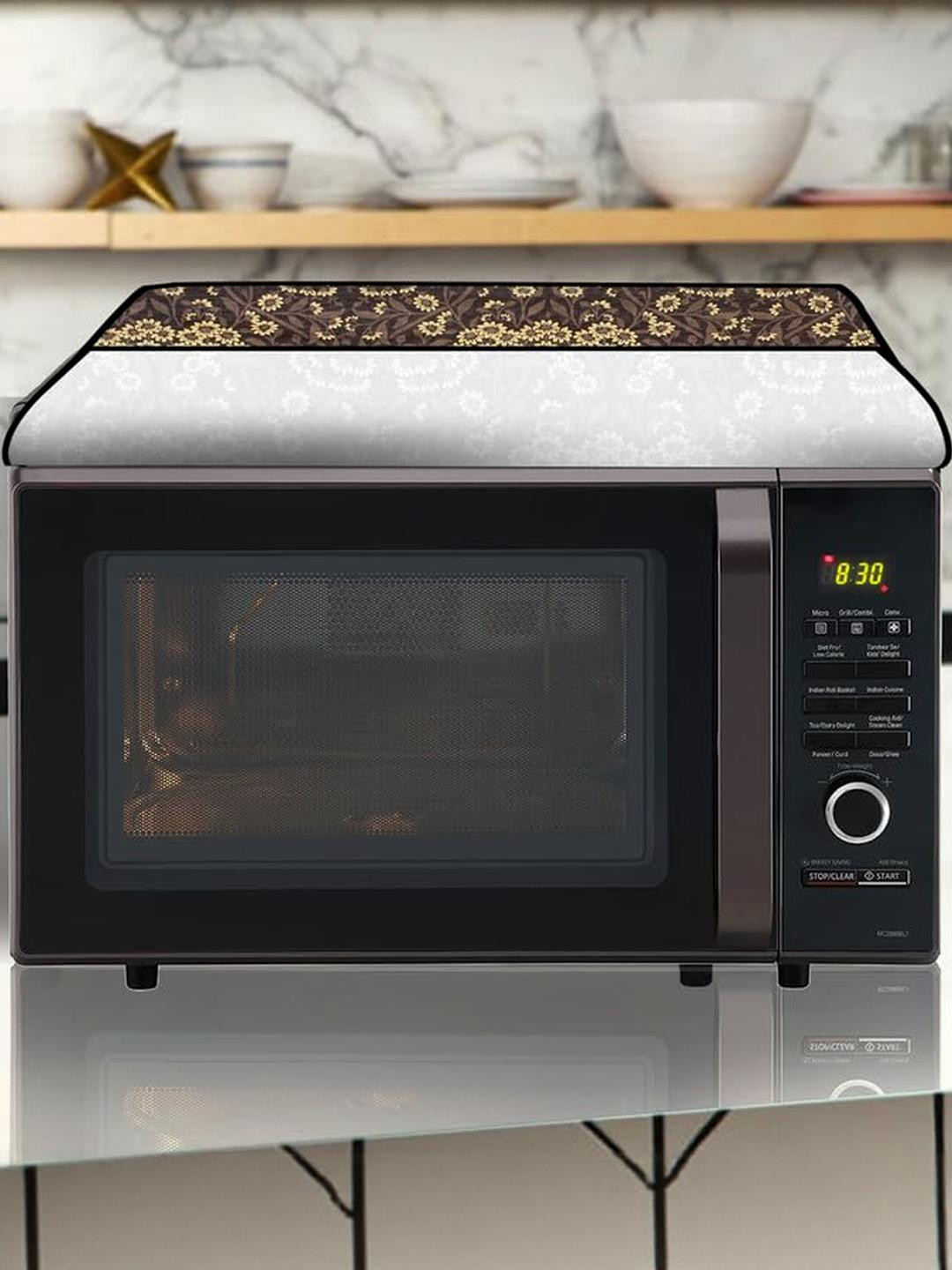 The Furnishing Tree PVC Waterproof Microwave Oven Cover Compatible for Whirlpool 25 L Convection Ma
