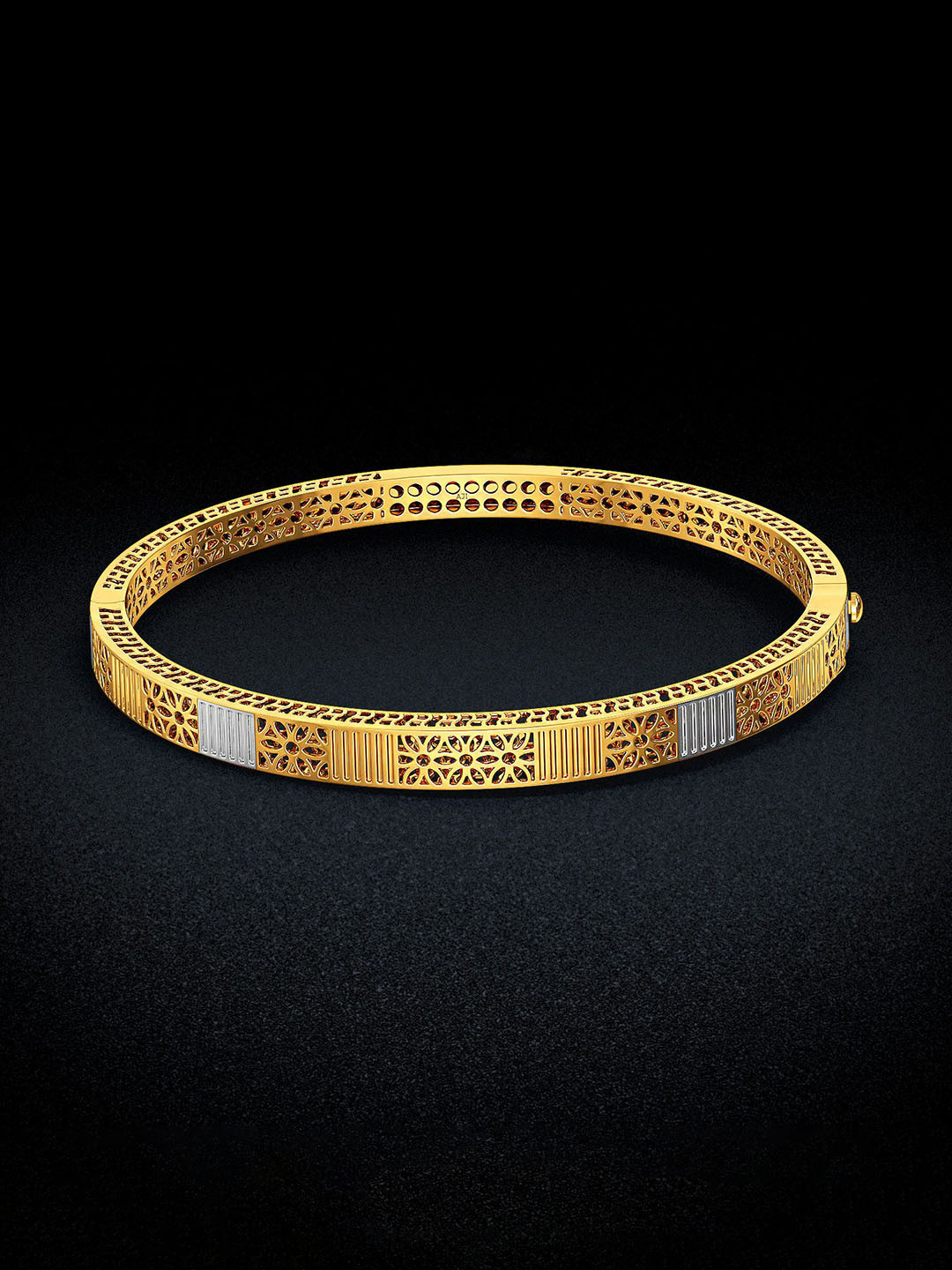 Joyalukkas Artistic Bloom Gold Bracelet