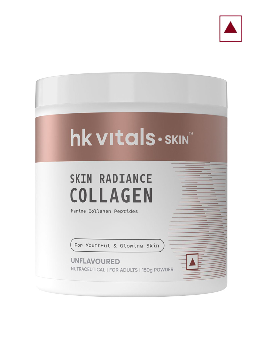 HK VITALS Skin Radiance Marine Collagen Peptides Supplement Powder - 150g