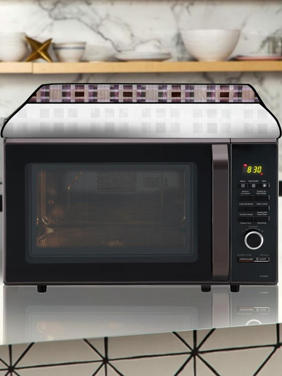 PVC Waterproof Microwave Oven Cover Compatible for Bajaj 17 L Solo 1701 MT Mosa