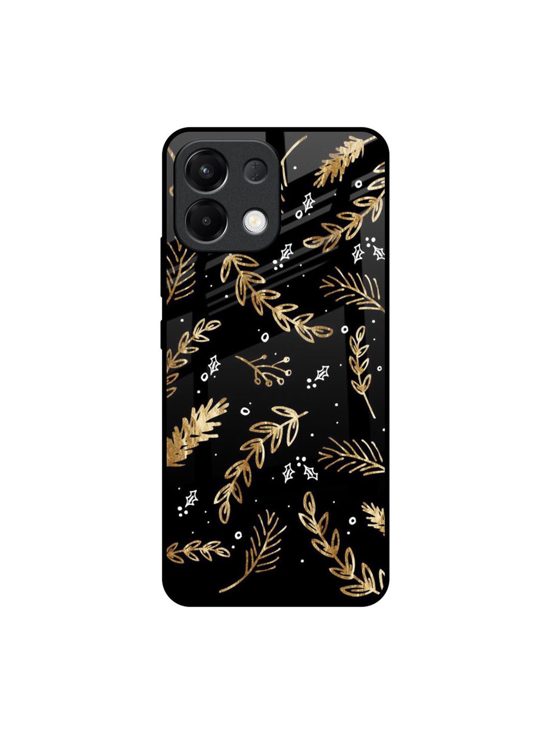 QRIOH Autumn Leaves Floral Printed Oppo K13 5G Silicone Back Case