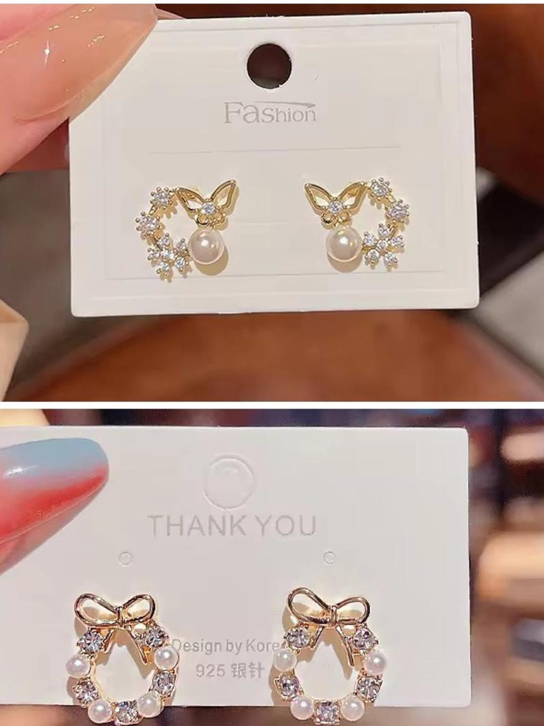 Jeweave Women Gold Earrings