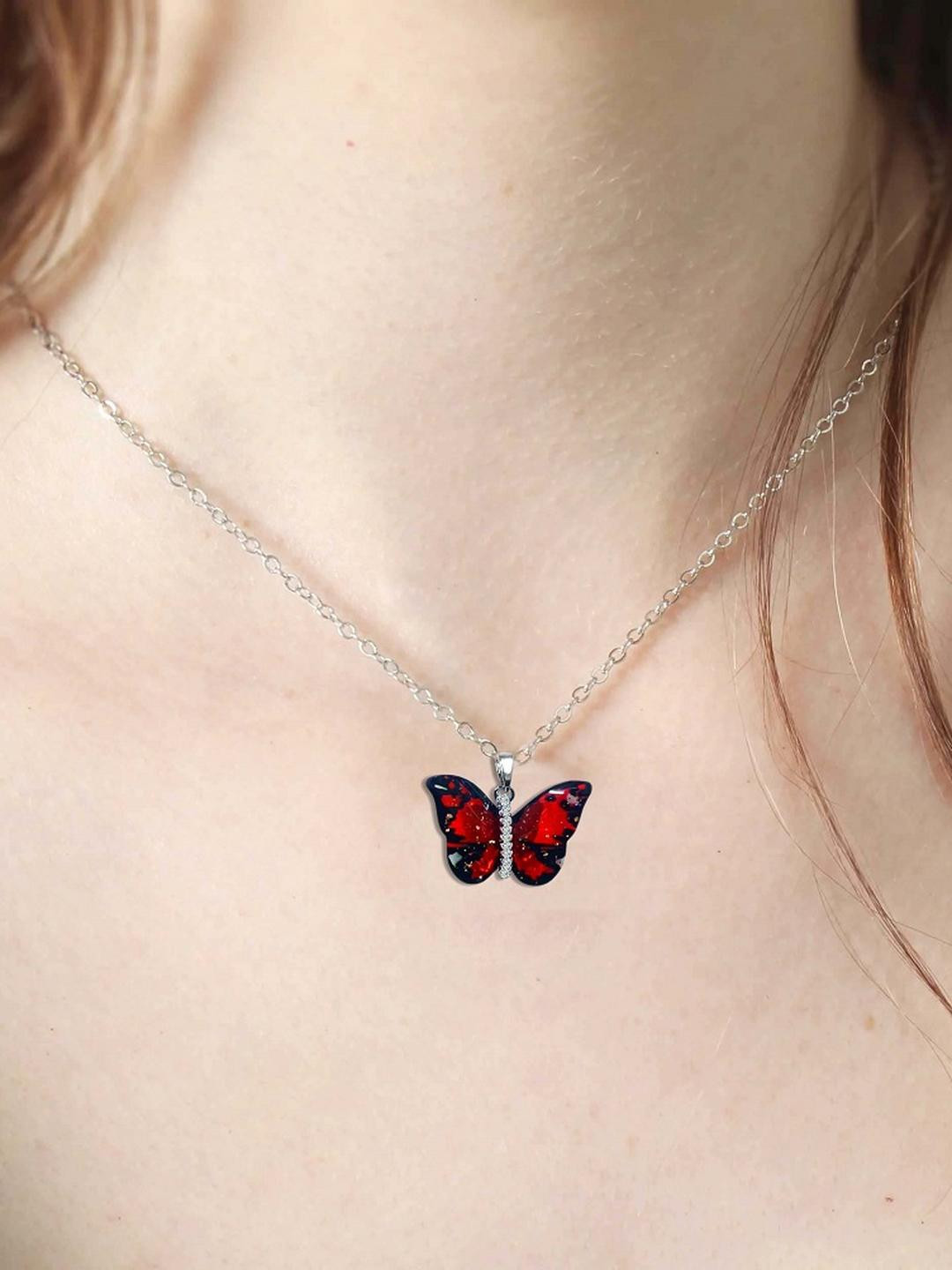 Airtick Silver-Plated Geometric Pendants