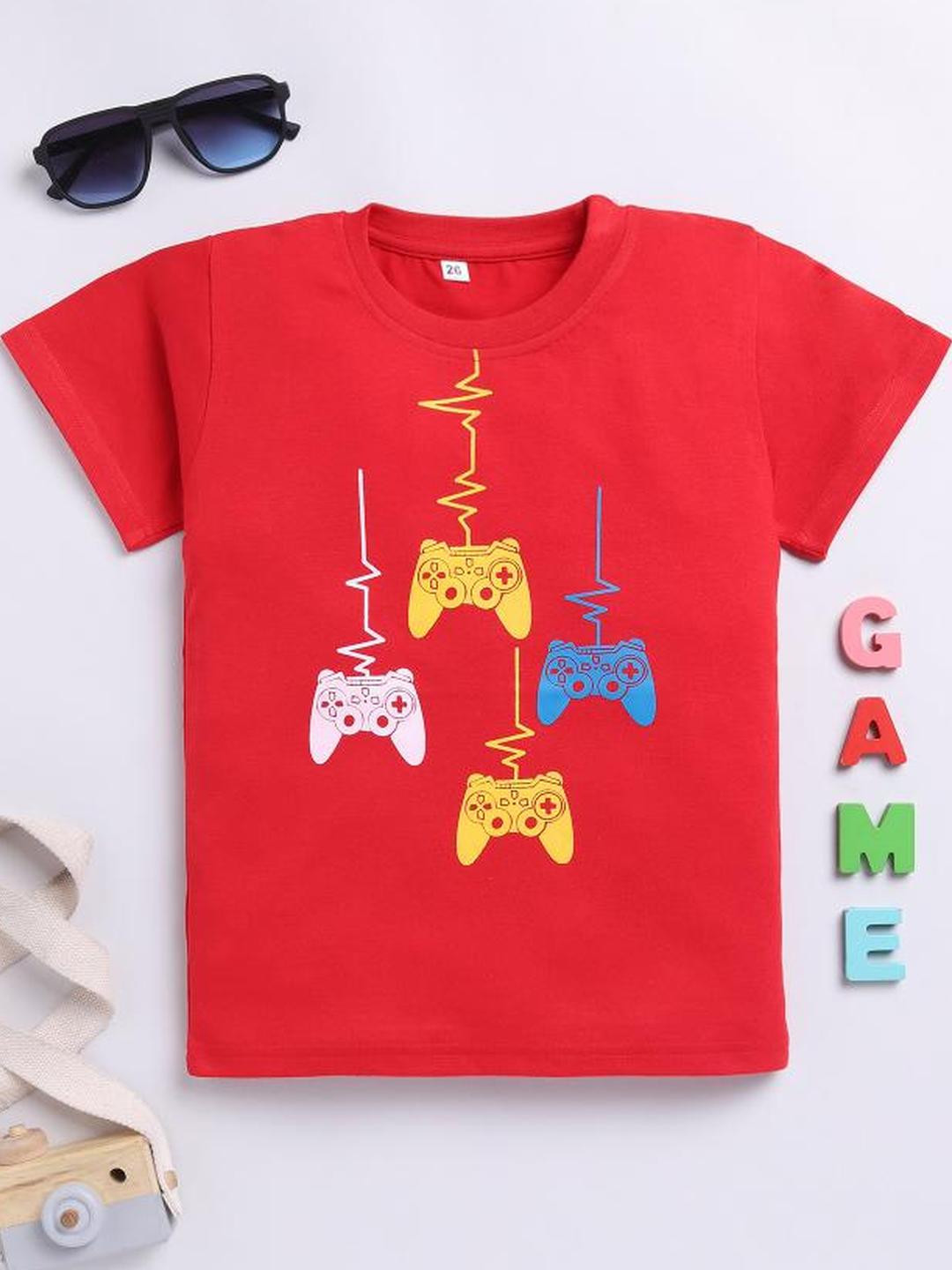 carrydreams Boys Red Tshirts