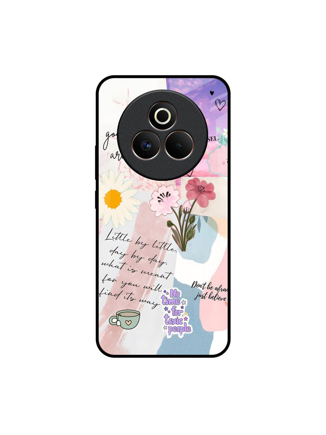 QRIOH Positive Horizons Printed Realme P3 Pro 5G Silicone Back Case Mobile Accessories