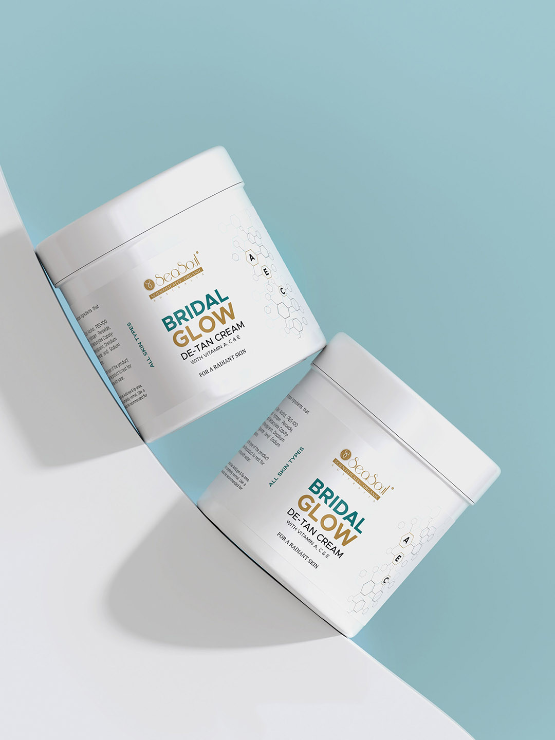 Seasoul Bridal Glow De-Tan Cream With Vitamin C - 500 g