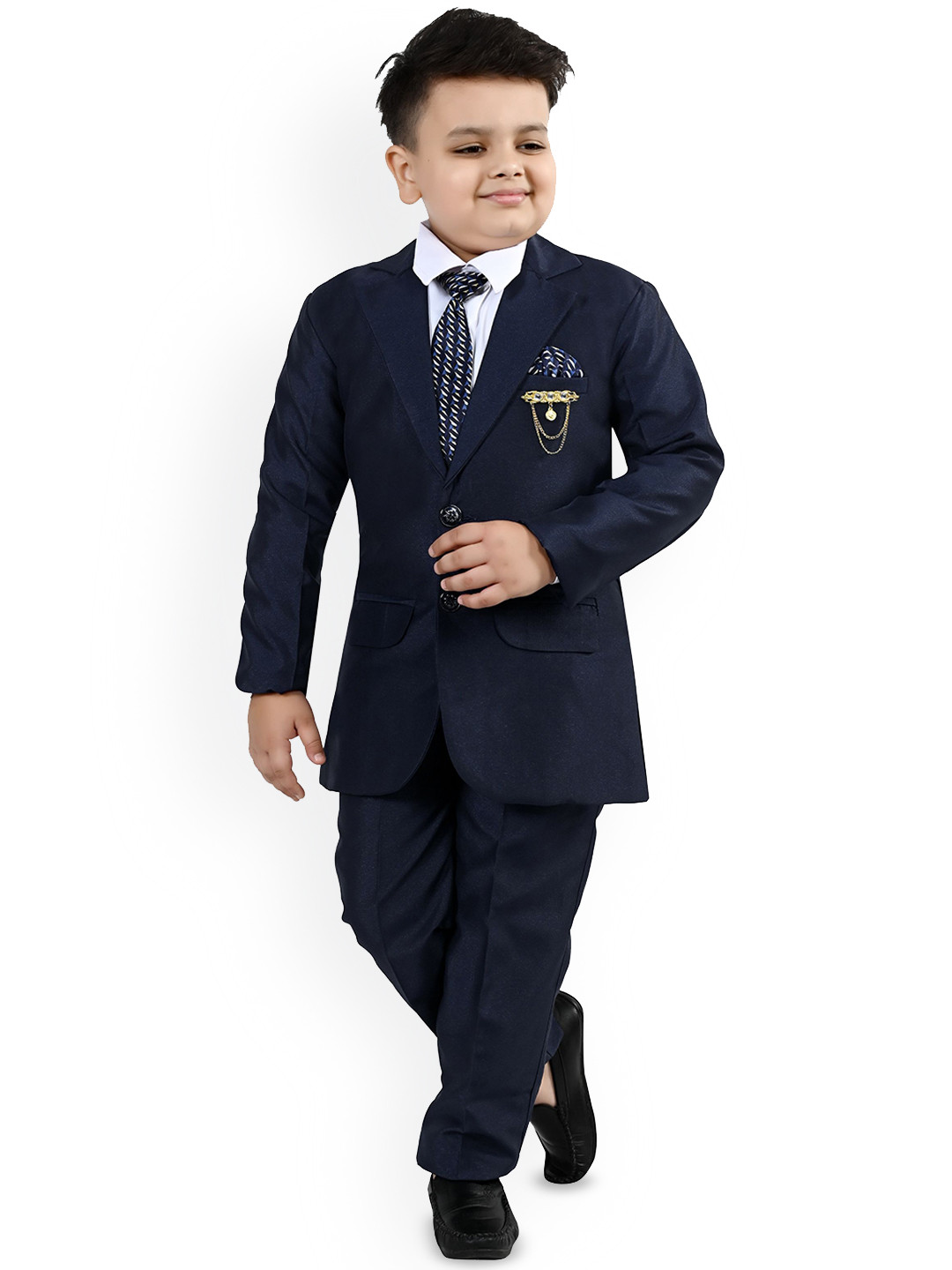 Sangria Boys Single-Breasted Pant Suit