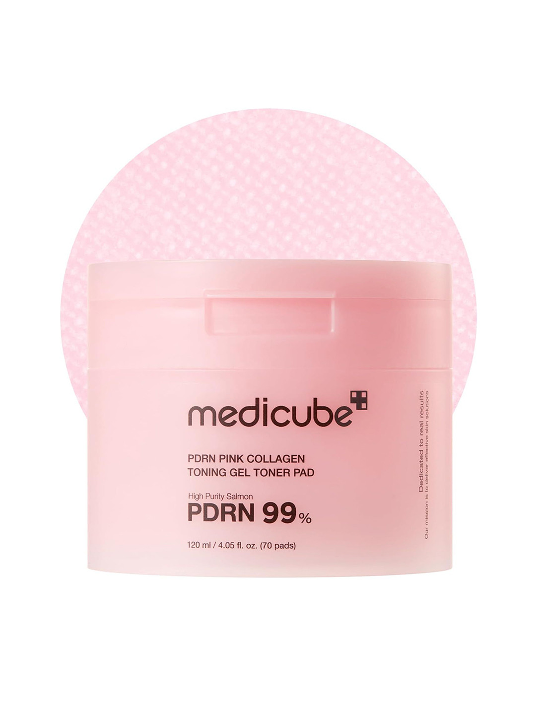 Medicube Pdrn Pink Collagen Toning Gel Toner Pad- 120 ml