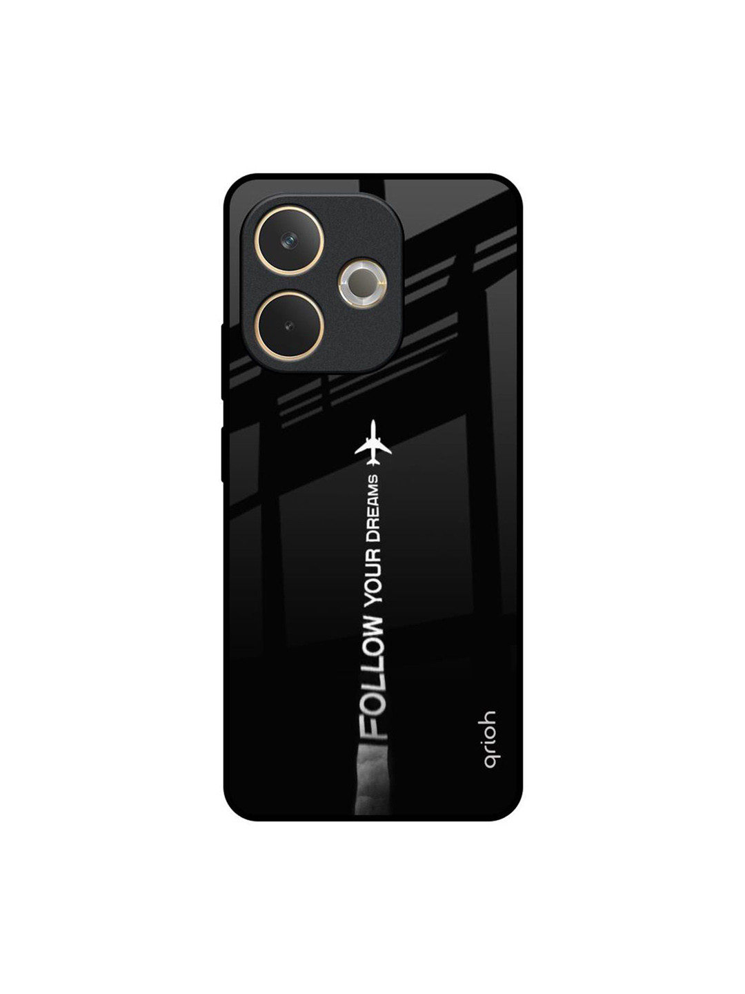 QRIOH Follow Your Dreams Printed Oppo A5 Pro 5G Silicone Back Case