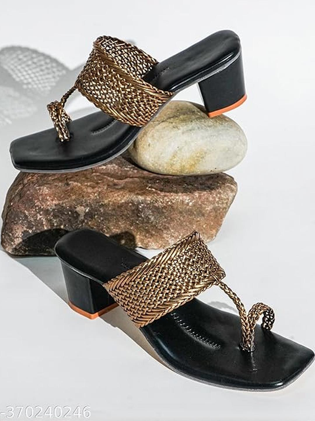 REVIT Textured Ethnic Comfort Sandals
