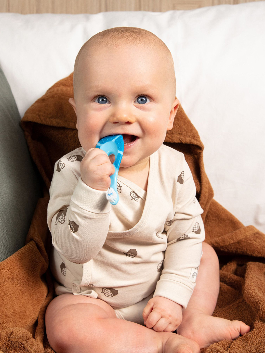 Jordan Boys Set Of 2 Soft Bristles Baby Toothbrush