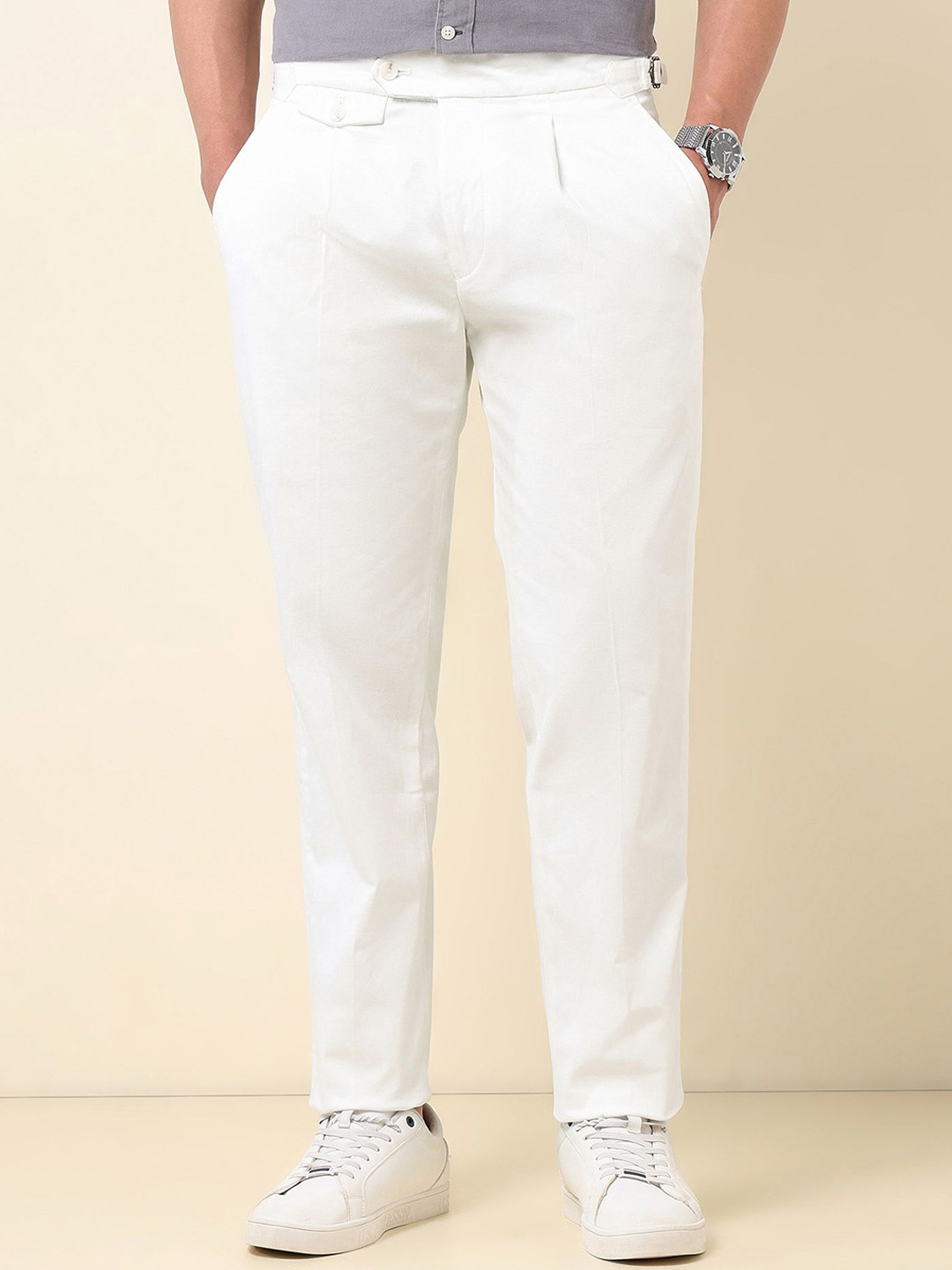 U.S. Polo Assn. Men Pacho Straight Fit Pleated Trousers