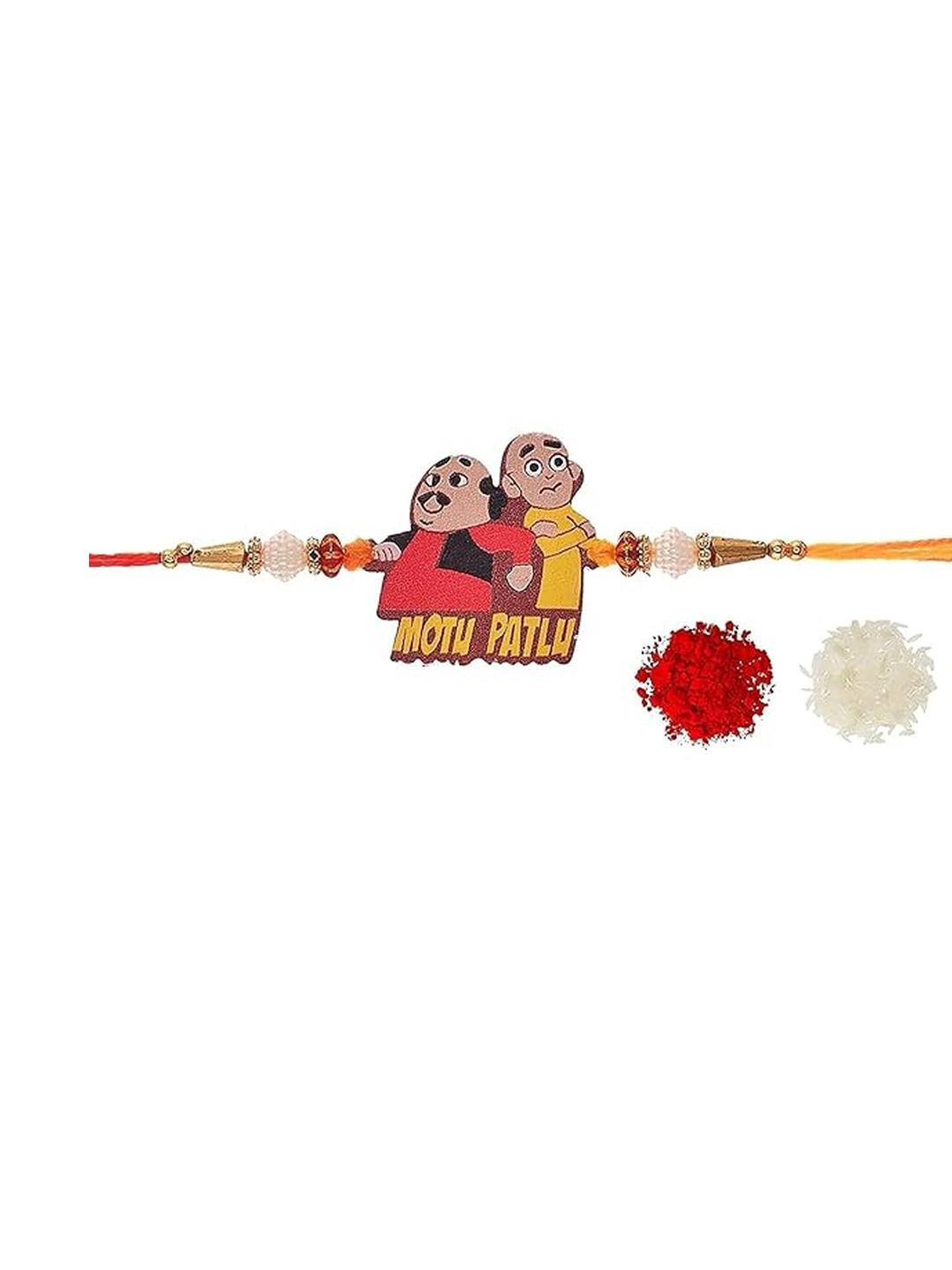 VR Creatives Kids Motu Patlu Thread Rakhi