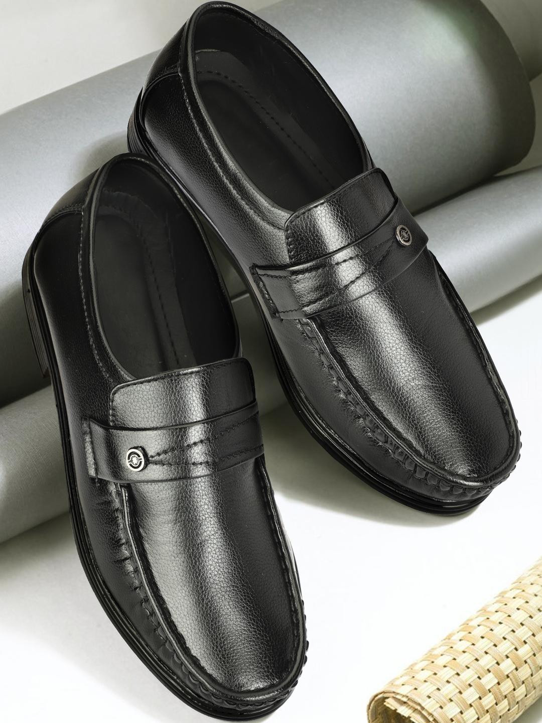 Arics Men Black Loafers Casual Shoes