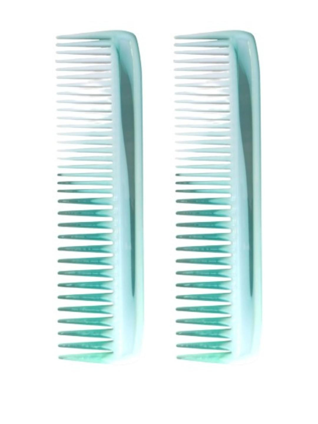 ARPANA BRIGHT Set of 2 Gradient Color Plastic Hair Combs