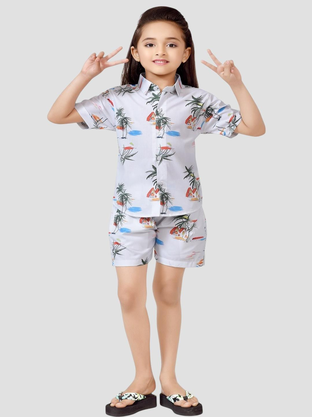 Club96 Girls White Clothing Set