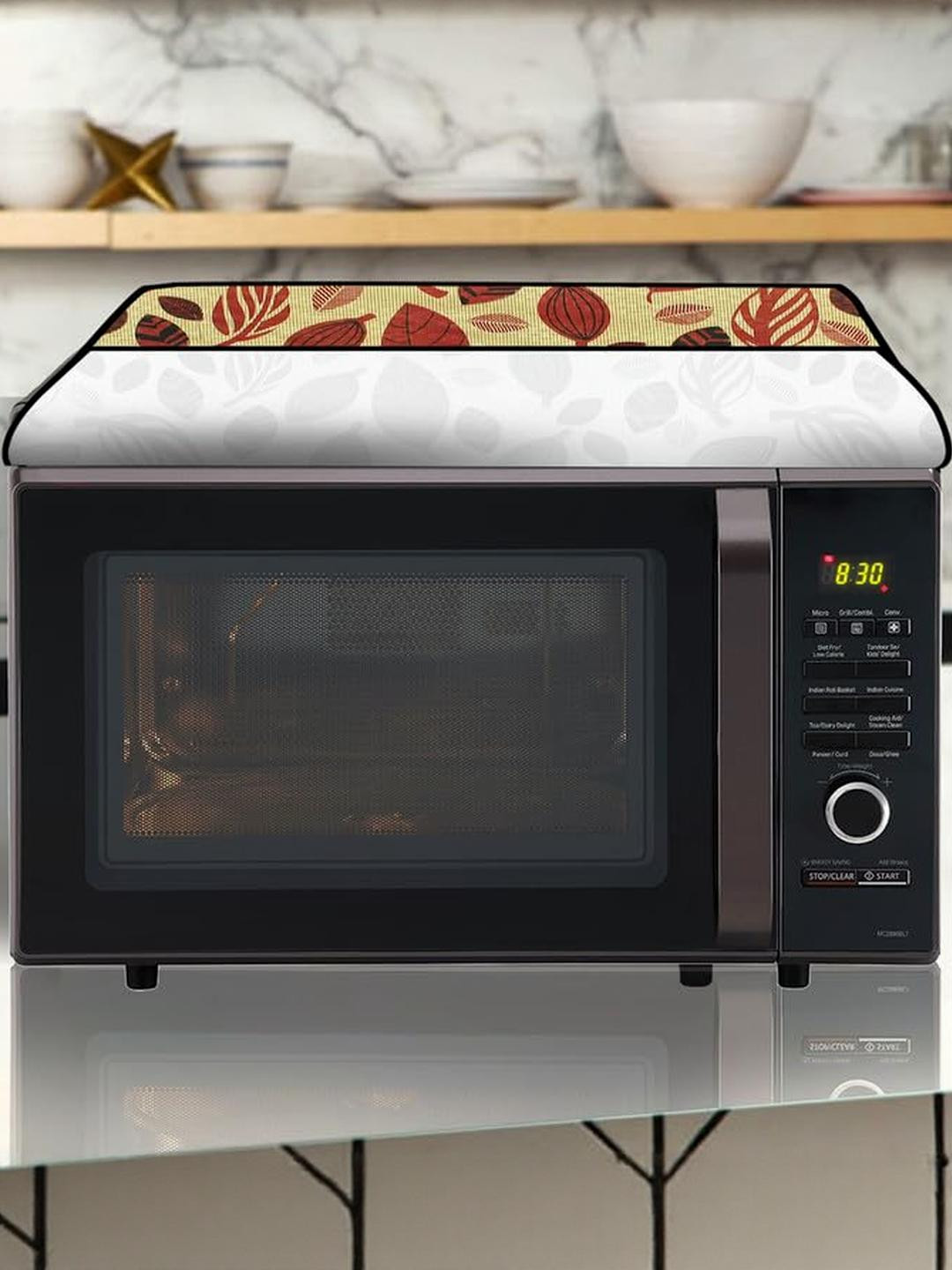 The Furnishing Tree PVC Waterproof Microwave Oven Cover Compatible for 25 L Convection 25BCSDD1 Dit